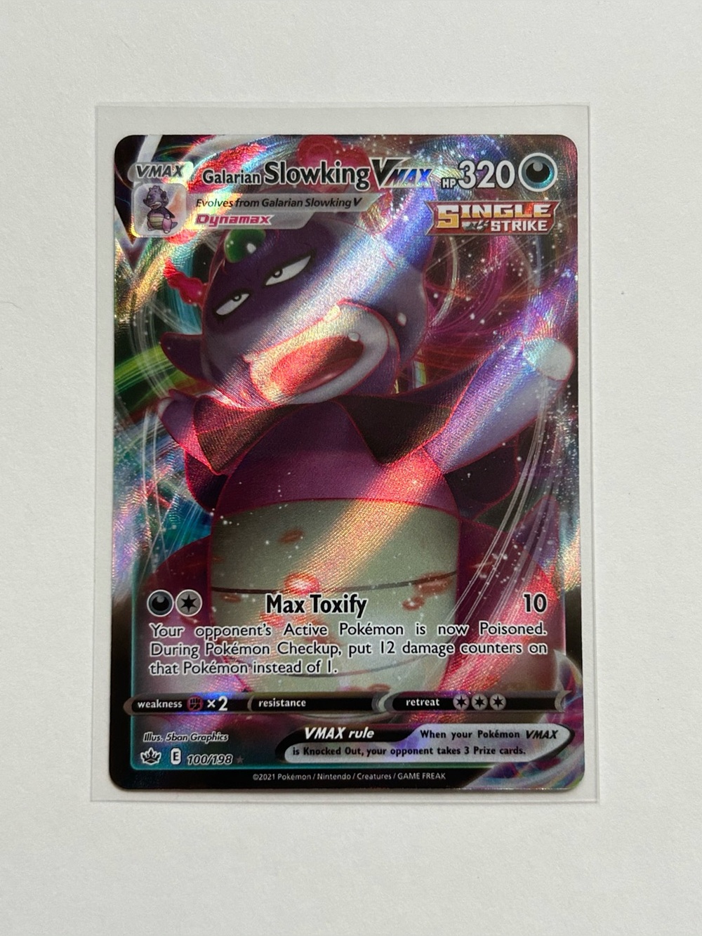 Galarian Slowking VMax